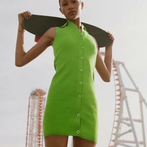 Zara Collar Polo Dress